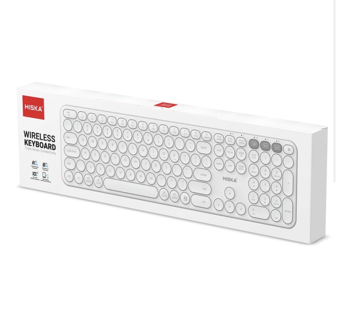 کیبورد وایرلس هیسکا مدل HX-KE250