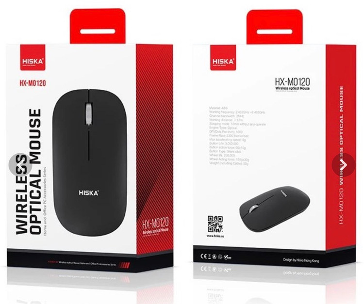 ماوس بی سیم هیسکا مدل HX-MO120