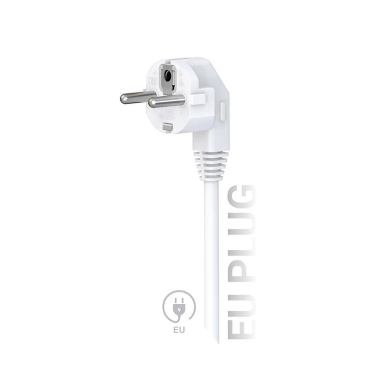 چندراهی برق هیسکا مدل CH-5517EU با کابل ۲ متری و شارژر USB