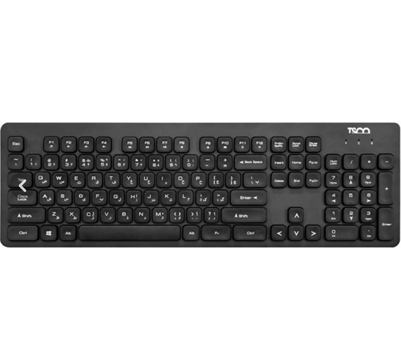 کیبورد بی‌سیم تسکو مدل TK 7003W سوییچ ممبران